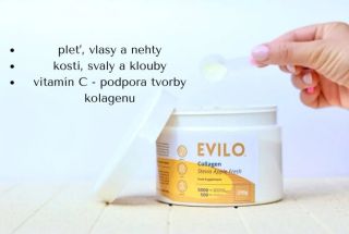 EVILO kolagen s vitamínem C ve dvou příchutí 🍋🍏. #collagen #collagendrink #lemon #apple #beauty #evilo #zdravyzivotnistyl...