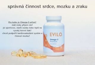 Představujeme Ti náš další produkt 🌱 EVILO Omega-3 🌱 #evilo #healty #healfylife #vitamins #omega3 #zlin #zdravi...